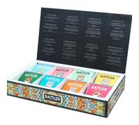 Battler Gift Box - 80 Envelope Bags (8 Flavours: Herbal, Green & Black) - Luxury Ceylon Sampler Gift Set for Tea Lovers - Individually Wrapped Premium Selection