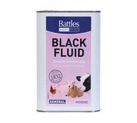 Battles Black Fluid Disinfectant - 1 litre Bottle