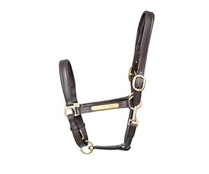 Battles Hy Leather Head Collar(Brown, Full)