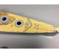 Battleship 1/350 Scale German Bismarck Battleship Wooden Deck+Metal Chain for Revell 05040