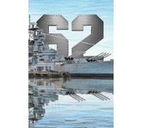 Battleship New Jersey: Lined Notebook