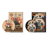 Battleship Potemkin (1925) + Strike (1925) Double Russian War, History, Drama Movie Set on DVD (DVD-R)