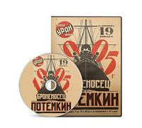 Battleship Potemkin (Bronenosets) (1925) Silent Russian History Movie, Film on DVD (DVD-R)