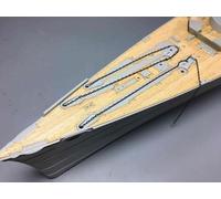 Battleship Wooden Deck for Trumpeter 03710 1/200 Scale Hood Model