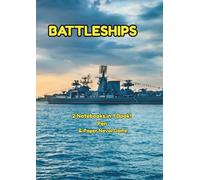 Battleships: 2 Notebooks in 1 Book - Pen and Paper Naval Game for Kids - 60 Epic Sea Battles with Interactive Digital Guides