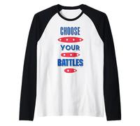 Battleships Choose Your Battle Raglan Baseball Tee
