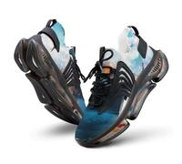 Battleships Ocean and War Men's Running Shoe 11men（EUR45）