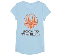 Battlestar Galactica Back to The Barn T-Shirt, Girls, Baby Blue, Small