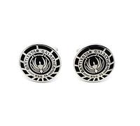 Battlestar Galactica BSG 75 Officer Cosplay Cufflinks in Presentation Box