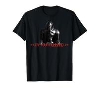 Battlestar Galactica Cylon by Your Command Portrait T-Shirt, Men, Black, Small