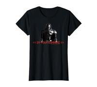 Battlestar Galactica Cylon by Your Command Portrait T-Shirt, Women, Black, Medium