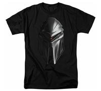 Battlestar Galactica Cylon Head Mens T Shirt Sci-Fi Tv Show Tee Size XXL Black