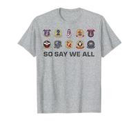 Battlestar Galactica So Say We All Badges T-Shirt