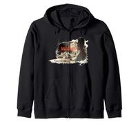 BattleStar GALACTICA Space Fleet Commander Scene Zip Hoodie