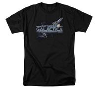 Battlestar Galactica T-Shirt Men's Adult Regular fit Graphic tee BSG210 BlackXX-Large