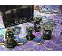 Catalyst Game Labs - Miniatures Game - BattleTech: Hansens Roughriders Battle Lance - Ages 14+, 2 players