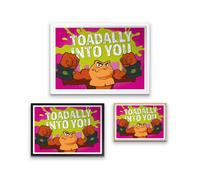 Battletoads Toadally Into You Art Print Giclee Art Print - A2 - White Frame
