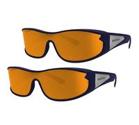 BattleVision Storm Wraparounds Bad Weather Driving Glasses, AS-SEEN-ON-TV, Fits Over Your Prescription Eyeglasses & Reading Glasses, See Clearer, Anti-Glare, Reduces Glare in Rain, Snow & More, Unisex