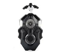 Battling Tops Burst Bey Launcher with Grip, Launcher, Burst Launcher ABS String Launcher with Light Weight, Attack Series, Ideal for Beginners, Action-Packed Battling Game for Boys Aged 6+ (Black)