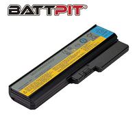 BattPit L08O6C02 Battery Compatible with Lenovo G430 G550 G555 N500 B550 42T4725 42T4729 42T4584 42T4730 L08S6Y02 L08N6Y02 [11.1V / 49Wh]