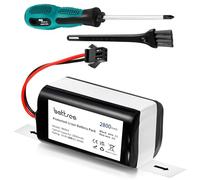 Battsea 2800 mAh 14.8 V Vacuum Cleaner Replacement Battery Compatible with Deebot N79, N79S, DN622 Compatible with Eufy RoboVac 11, 11S, 11S Plus, 11S Max, 12, 15C, 30, 30C, 35C, G10 Hybrid, G20 G30