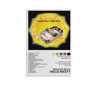 BATTTX Beastie Boys Hello Nasty Poster Canvas Poster Bedroom Decor Sports Landscape Office Room Gift Unframe-style 12x18inch(30x45cm)
