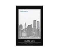 BATTTX Beastie Boys Poster, To The 5 Boroughs 1 Canvas Poster Bedroom Decor Sports Landscape Office Room Decor Gift Unframe-style 12x18inch(30x45cm)
