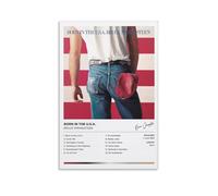 BATTTX Bruce Springsteen - Born In The U.S.A. Canvas Poster Wall Art Decor Print Picture Paintings for Living Room Bedroom Decoration Unframe-style 24x36inch(60x90cm)