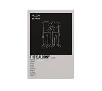 BATTTX Catfish And The Bottlemen The Balcony Canvas Poster Wall Art Decor Print Picture Paintings for Living Room Bedroom Decoration Unframe-style 12x18inch(30x45cm)