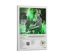 BATTTX D Block Europe Street Trauma Poster Canvas Poster Wall Art Decor Print Picture Paintings for Living Room Bedroom Decoration Frame-style 12x18inch(30x45cm)