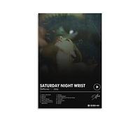 BATTTX Deftones Saturday Night Wrist Poster Canvas Poster Bedroom Decor Sports Landscape Office Room Decor Gift Unframe-style 24x36inch(60x90cm)