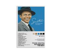 BATTTX Frank Sinatra Posters Nothing But The Best Poster Canvas Poster Bedroom Decor Sports Landscape Office Room Gift Unframe-style 16x24inch(40x60cm)