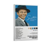 BATTTX Frank Sinatra Posters Nothing But The Best Poster Canvas Poster Wall Art Decor Print Picture Paintings for Living Room Bedroom Decoration Frame-style 12x18inch(30x45cm)