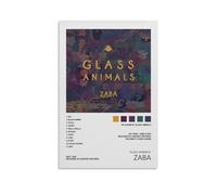 BATTTX Glass Animals Zaba Cover Poster Canvas Poster Bedroom Decor Sports Landscape Office Room Decor Gift Unframe-style 12x18inch(30x45cm)
