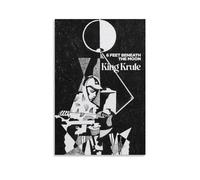 BATTTX King Krule 6 Feet Beneath The Moon Canvas Poster Wall Art Decor Print Picture Paintings for Living Room Bedroom Decoration Unframe-style 20x30inch(50x75cm)