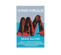 BATTTX King Krule - Man Alive! Canvas Poster Bedroom Decor Sports Landscape Office Room Decor Gift Unframe-style 16x24inch(40x60cm)