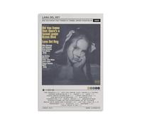 BATTTX Lana Del Rey Did You Know That There's A Tunnel Under Ocean Blvd Canvas Poster Wall Art Decor Print Picture Paintings for Living Room Bedroom Decoration Unframe-style 20x30inch(50x75cm)