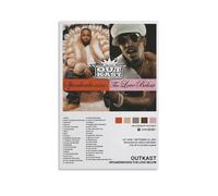 BATTTX Outkast Posters Speakerboxxx The Love Below Poster Canvas Poster Bedroom Decor Sports Landscape Office Room Gift Unframe-style 12x18inch(30x45cm)