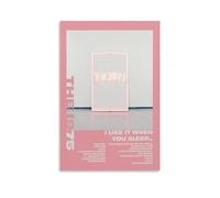 BATTTX The 1975 Poster I Like It When You Sleep Poster Canvas Poster Wall Art Decor Print Picture Paintings for Living Room Bedroom Decoration Unframe-style 12x18inch(30x45cm)