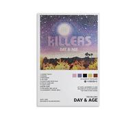 BATTTX The Killers Posters Day & Age Poster Canvas Poster Bedroom Decor Sports Landscape Office Room Gift Unframe-style 16x24inch(40x60cm)