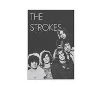 BATTTX The Strokes 1 Canvas Poster Bedroom Decor Sports Landscape Office Room Gift Unframe-style 12x18inch(30x45cm)