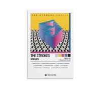 BATTTX The Strokes Poster Angles Canvas Poster Bedroom Decor Sports Landscape Office Room Decor Gift Unframe-style 12x18inch(30x45cm)