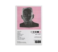 BATTTX Tyler, The Creator Poster Vote Igor Canvas Poster Wall Art Decor Print Picture Paintings for Living Room Bedroom Decoration Unframe-style 16x24inch(40x60cm)