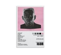 BATTTX Tyler, The Creator Vote Igor Poster Canvas Poster Wall Art Decor Print Picture Paintings for Living Room Bedroom Decoration Unframe-style 12x18inch(30x45cm)