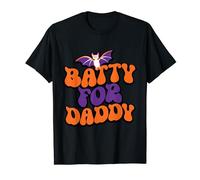 Batty For Daddy Halloween Costume T-Shirt