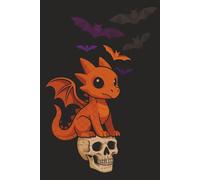 Batty Ideas Dragon || Lined Notebook, 6x9, 120 Pages: Capture your midnight musings, spooky sketches, or creative sparks that take flight after dark - ... journaling, writing, or daily reflections.