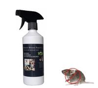 BATUUTAH Mouse Repellent Spray 500ML - Anti-Rat Peppermint Oil Spray for Indoor Outdoor - Natural Extract with Pleasant Scent - Pest Repellent Spray