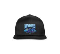 Batwheels Batman with The Skyline of Gotham Snapback Cap Black/Black