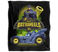 Batwheels The Bat And His Wheels Soft Touch Blanket Multicoloured (152Cm X 127Cm)
