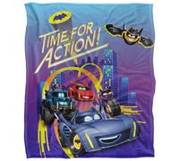 Batwheels Time For Action Blanket Multicoloured (36In X 58In)